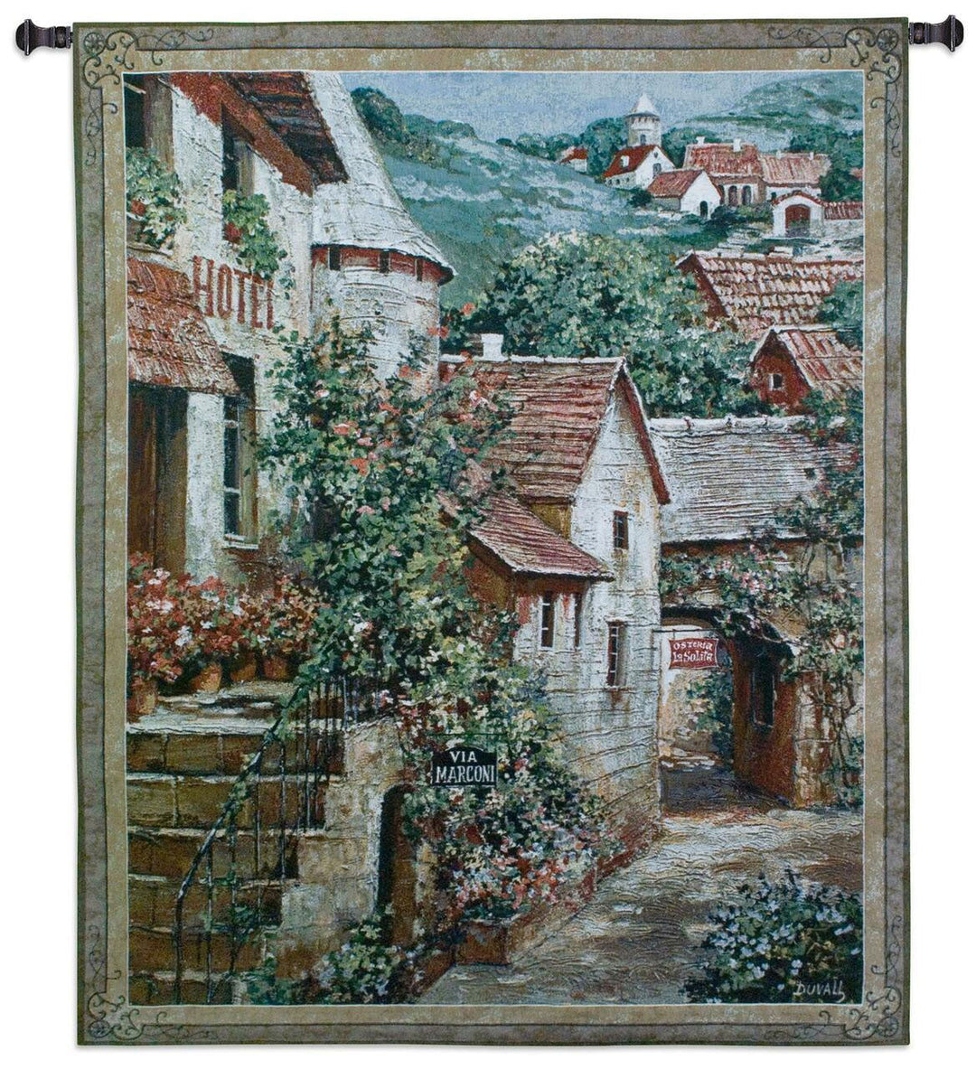 Italian Country Village I tapestry