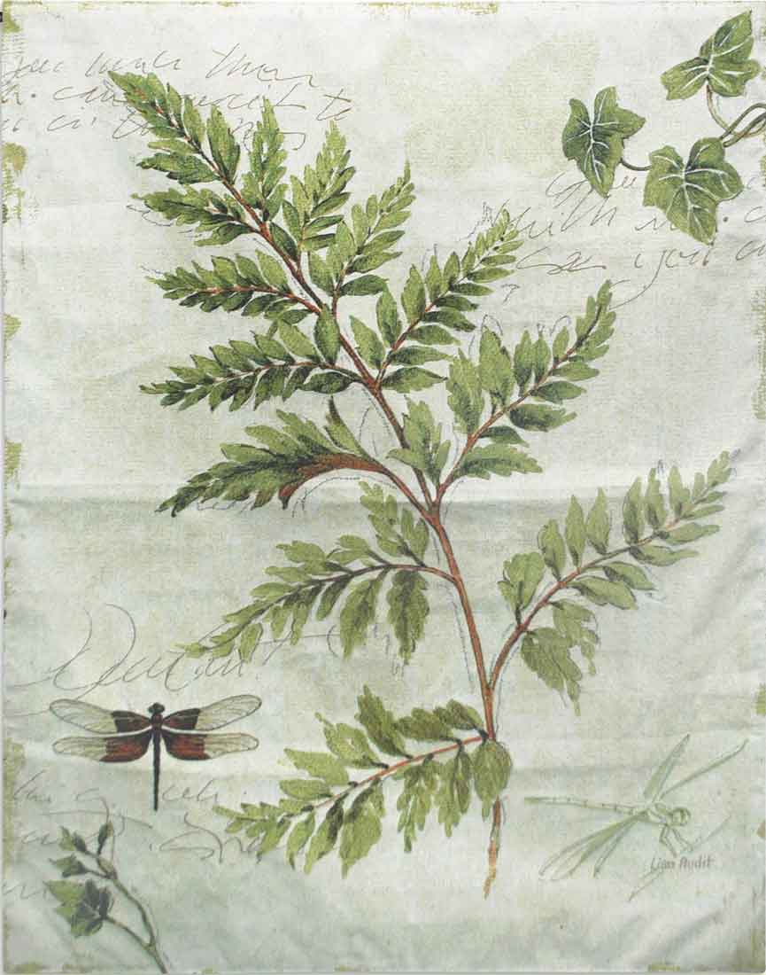 Ivies and Ferns I tapestry