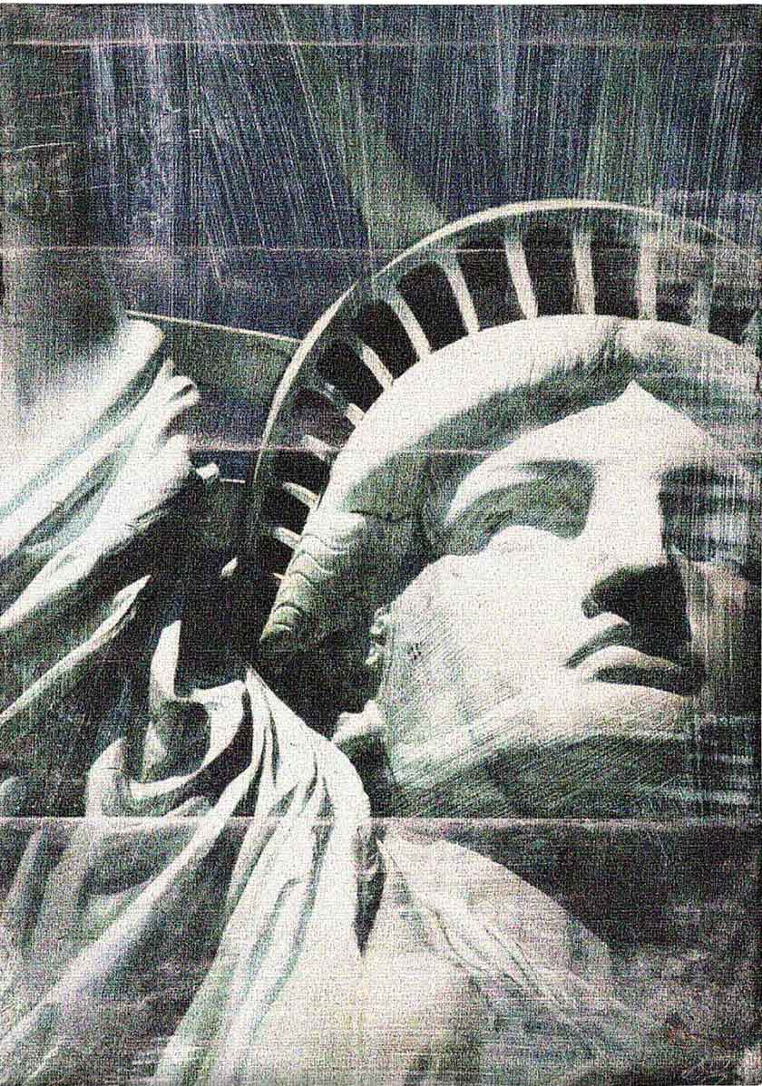 Miss Liberty tapestry
