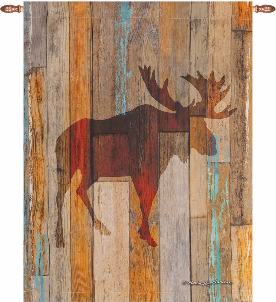 Moose Head tapestry