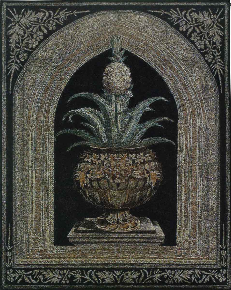 Pineapple Urn tapestry - Large