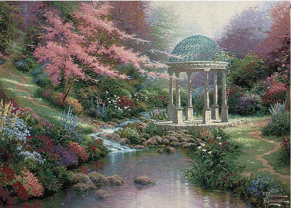 Pools of Serenity tapestry