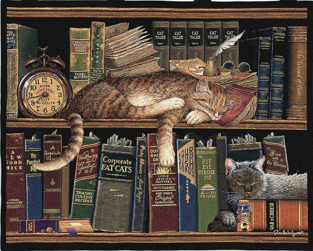 Remington The Well Read Tapestry