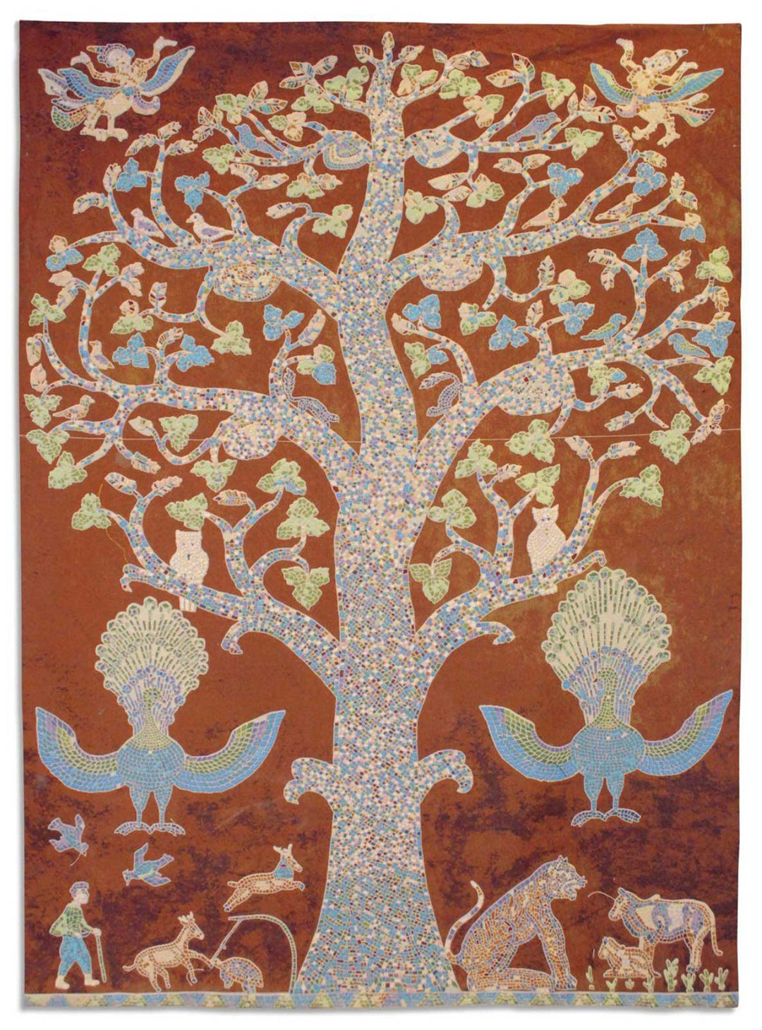 Temple Tree of Life tapestry