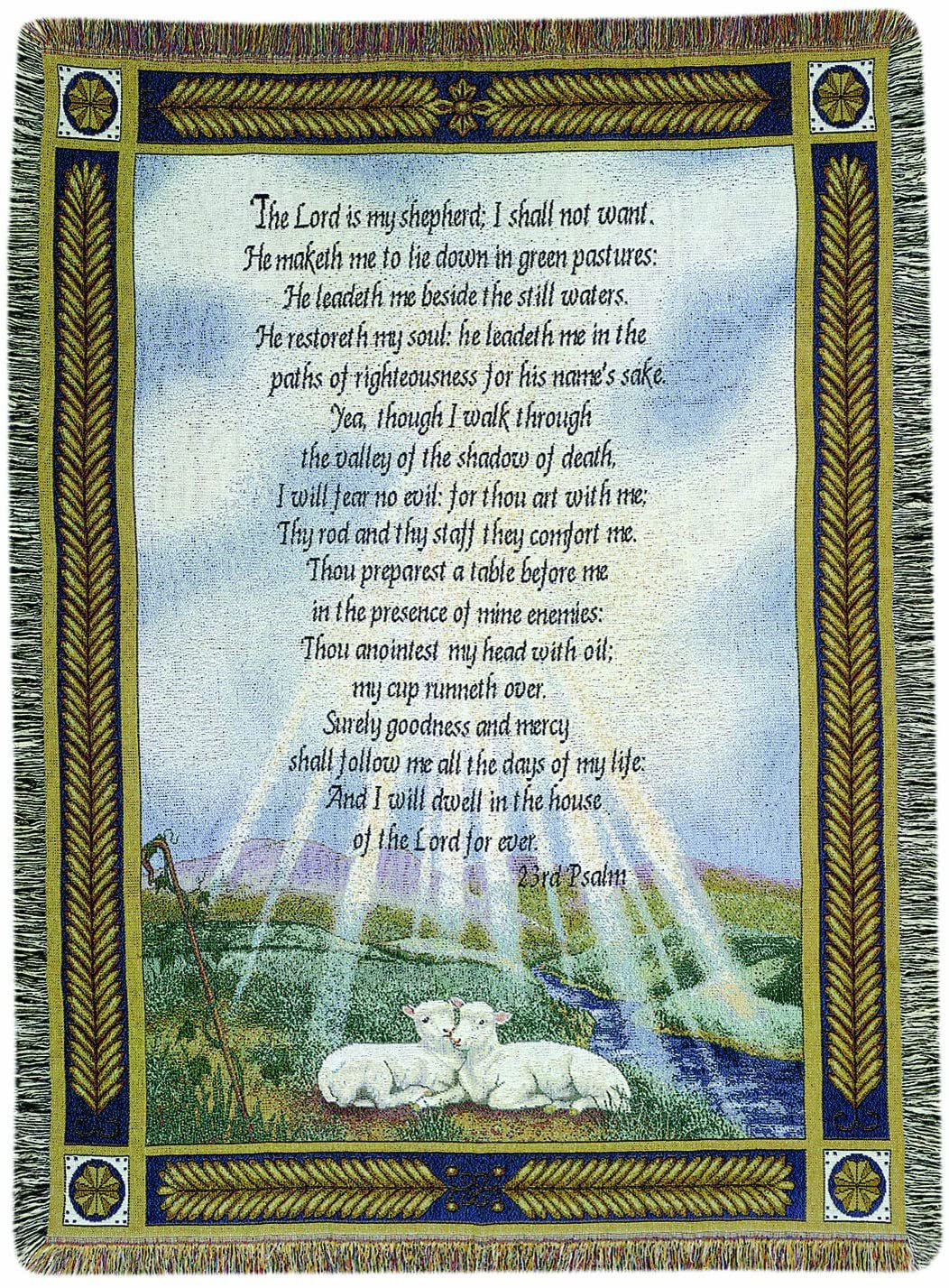 The Lord's Prayer Throw Blanket