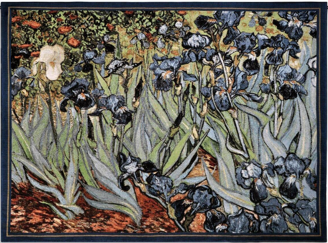 Van Gogh's Irises tapestry