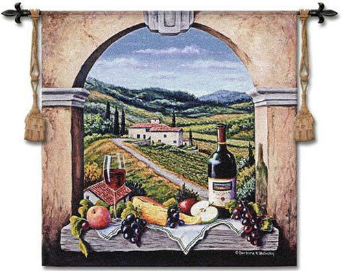 Vineyard Road tapestry