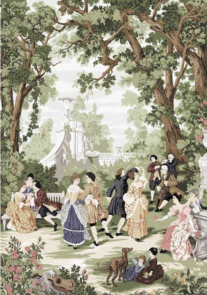 Waltz in the Park tapestry