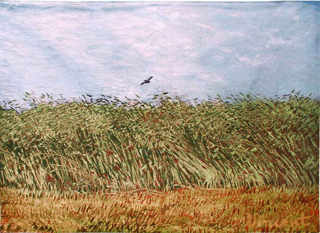 Wheat Field with a Lark tapestry