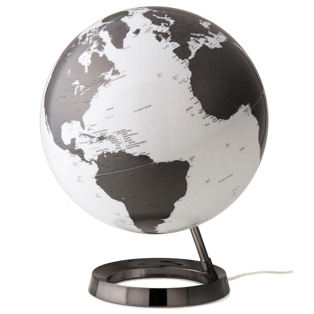 Spheric Charcoal Illuminated Globe by Waypoint Geographic