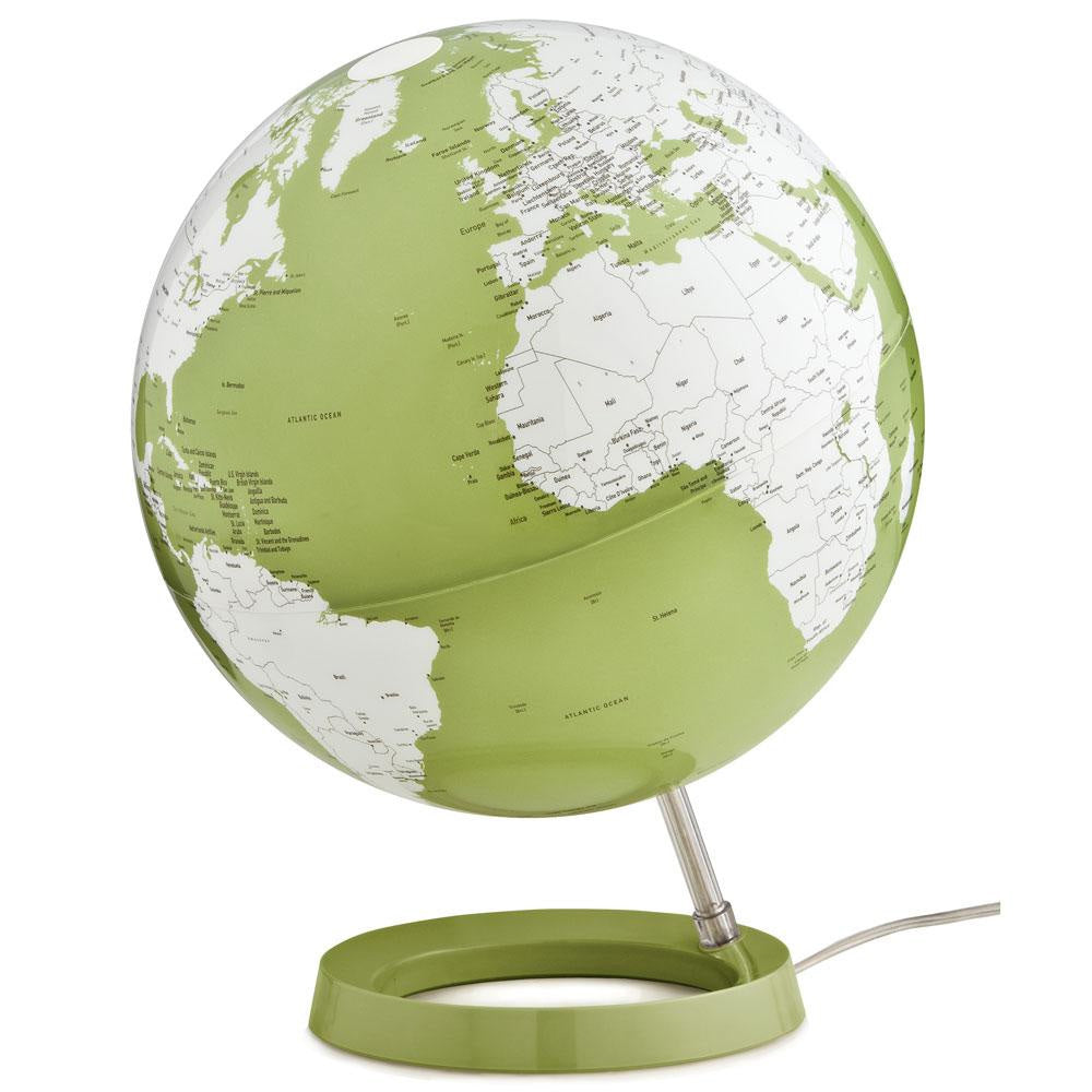 Spheric Green Illuminated Globe by Waypoint Geographic