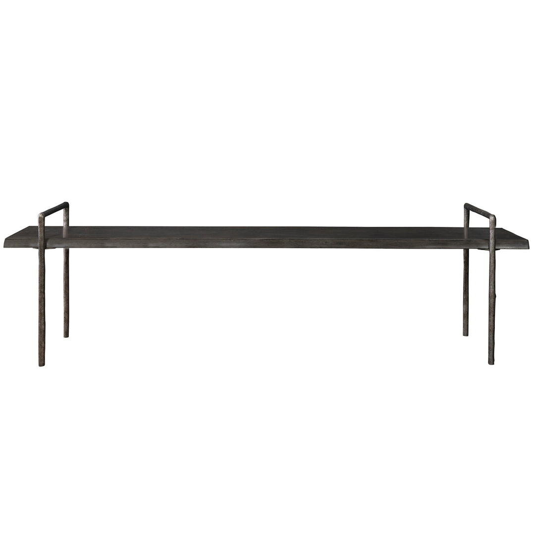 Chandos Wooden Bench by Uttermost